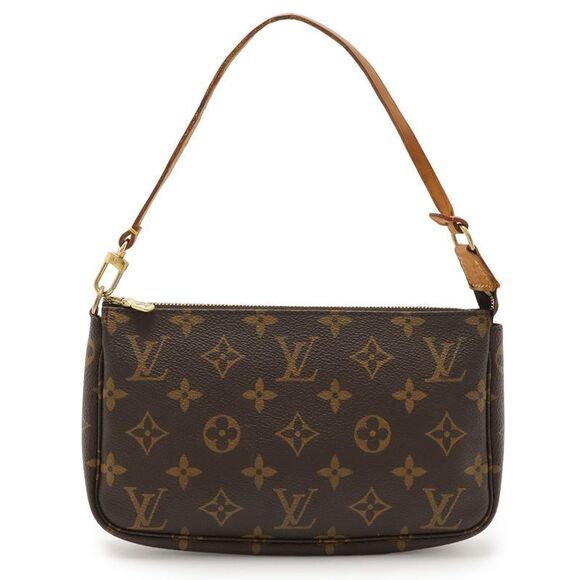Louis Vuitton Monogram Pochette Accessoire Accessory Pouch Handbag Party Bag